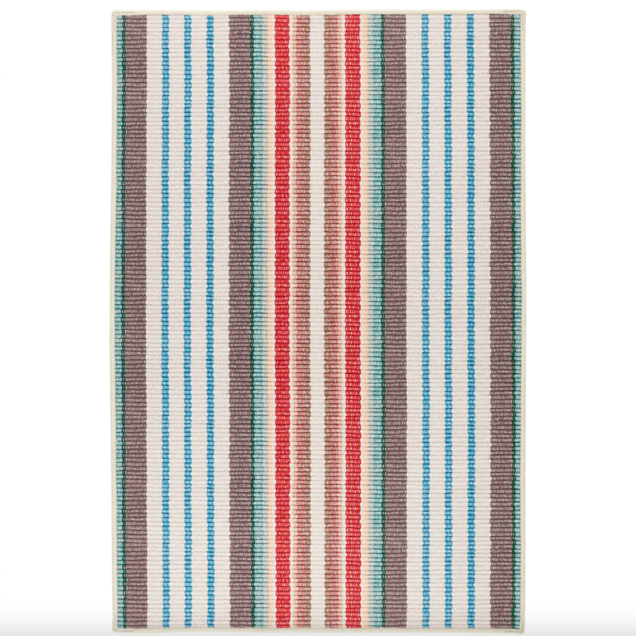 Ranch Stripe Washable Rug at Home Smith