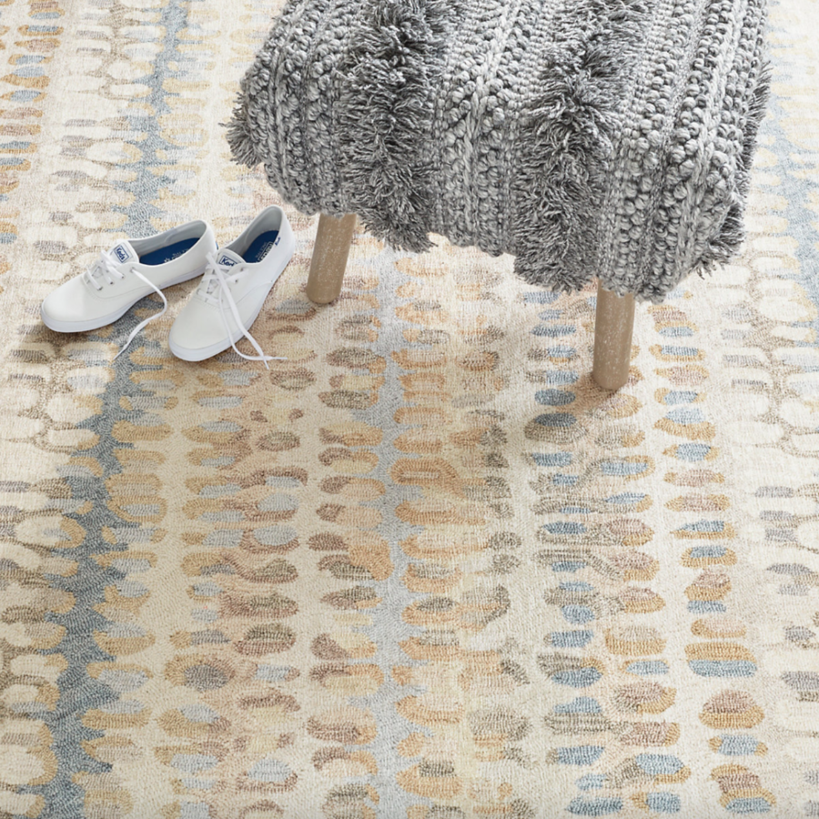 Paint Chip Natural Machine Washable Rug from Annie Selke at Home Smith