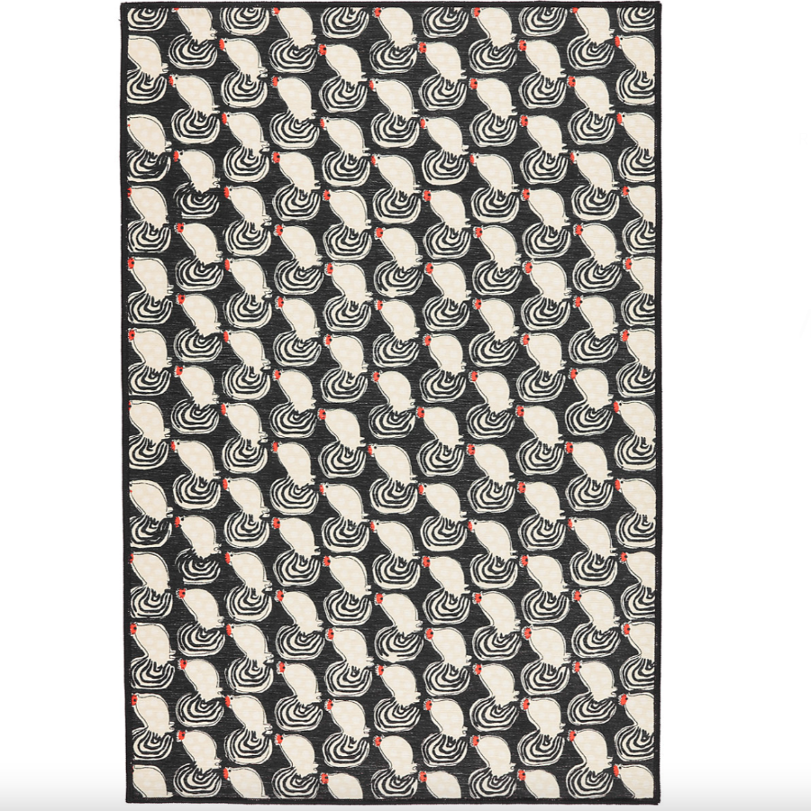 Cockadoodledoo Multi Machine Washable Rug at Home Smith