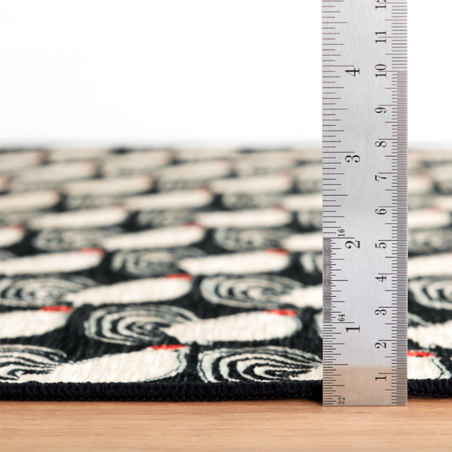 Annie Selke and Dash and Albert Cockadoodledoo Machine Washable Rug at Home Smith