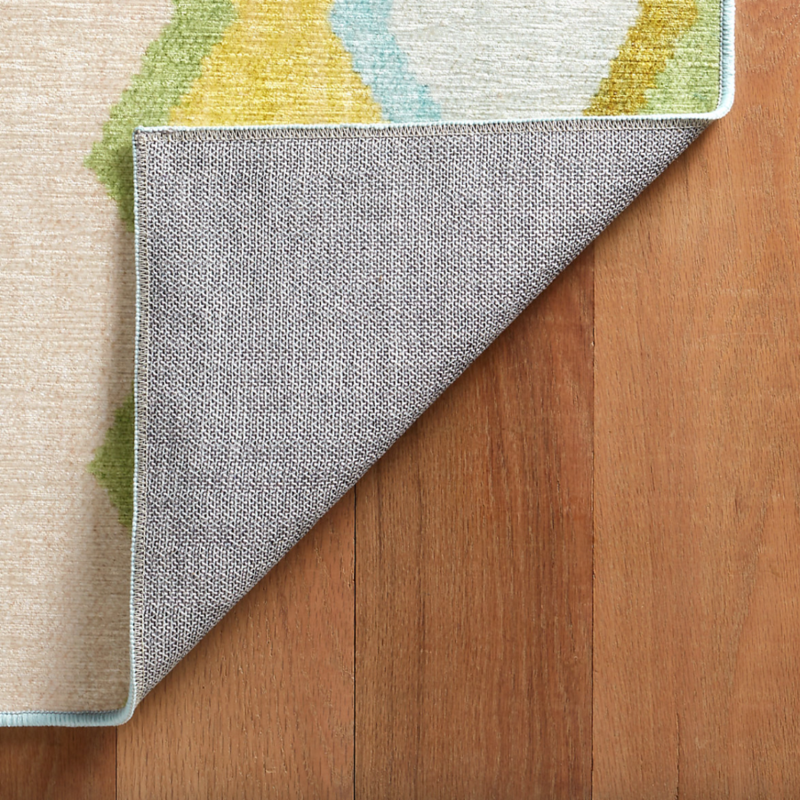Safety Net Green Machine Washable Rug at Home Smith