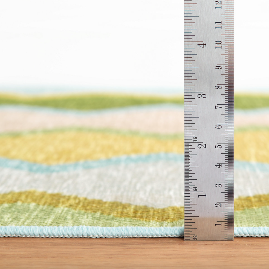 Safety Net Green Machine Washable Rug at Home Smith