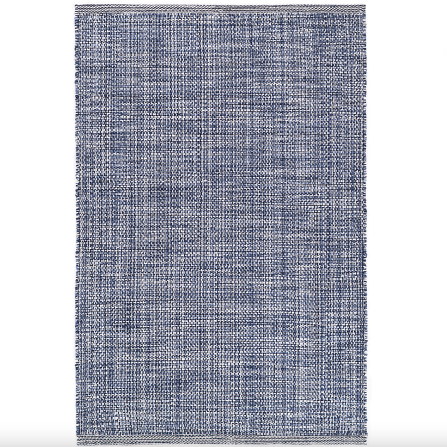 Fusion Blue Handwoven Indoor/Outdoor Dash & Albert Rugs at Home Smith