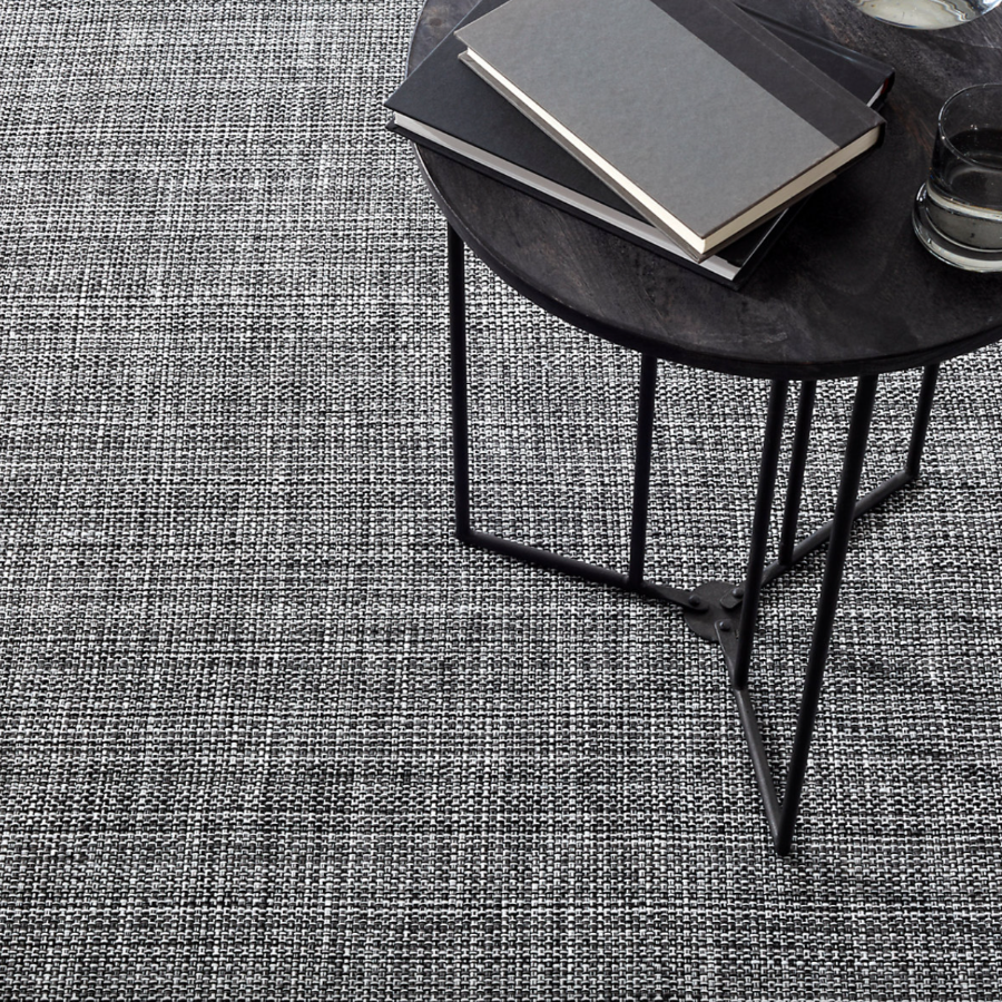 Fusion Black Handwoven Indoor/Outdoor Dash & Albert Rug at Home Smith