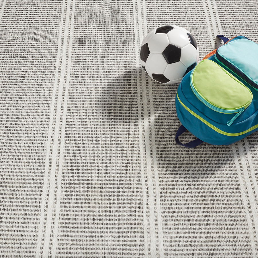 Malta Grey Machine Washable Rug from Dash and Albert at Home Smith