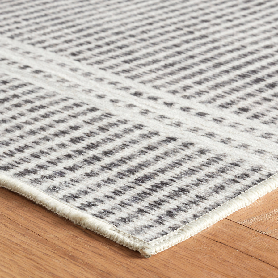 Malta Grey Machine Washable Rug at Home Smith