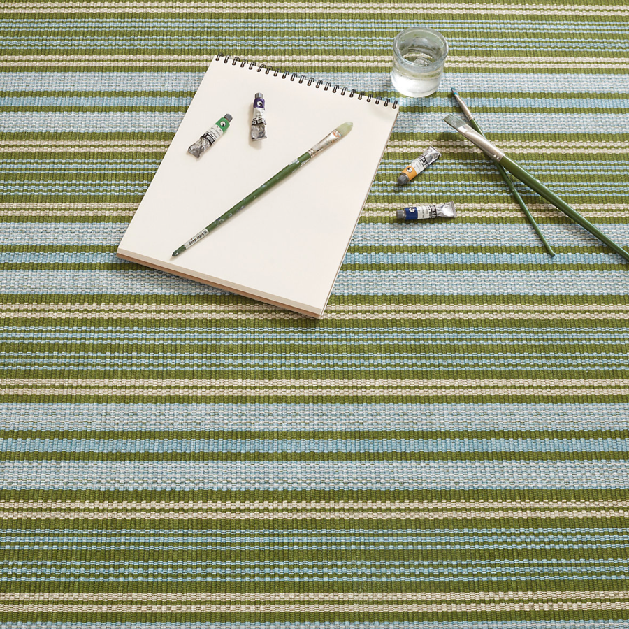 Caravan Stripe Washable Rug in Multi at Home Smith