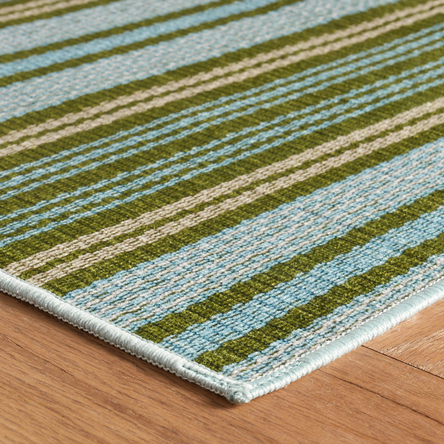 Caravan Stripe Washable Rug at Home Smith