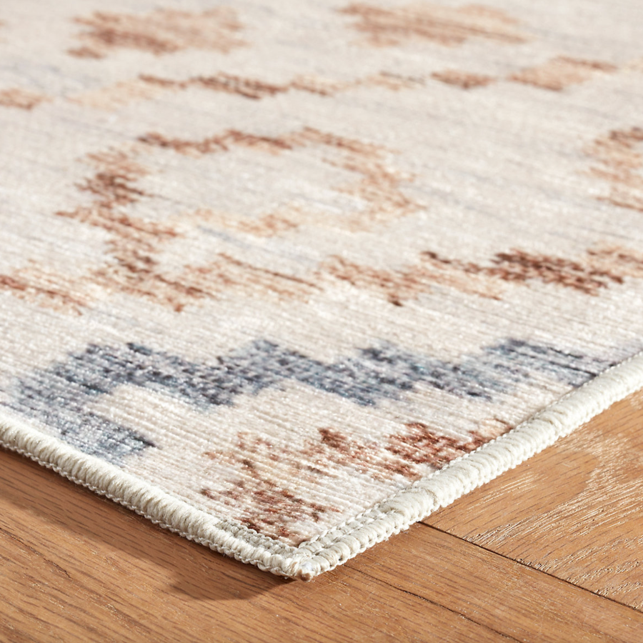 Jelly Roll sky Washable Rug from Dash and Albert at Home Smith