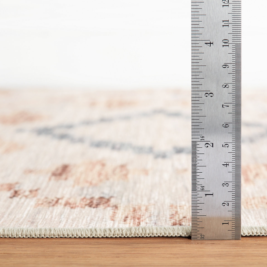 Jelly Roll Sky Machine Washable Rug