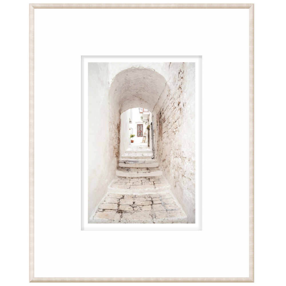 Masonry Series Framed Photographic Print Ostuni Italy at Home Smith