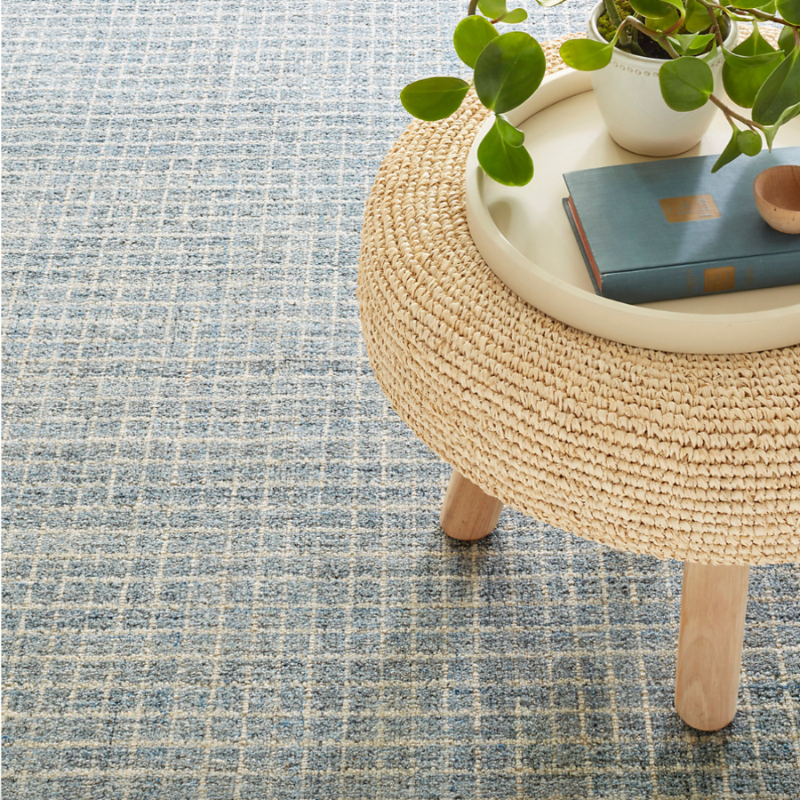 Conall Slate Hand Hooked Wool Rug at Home Smith