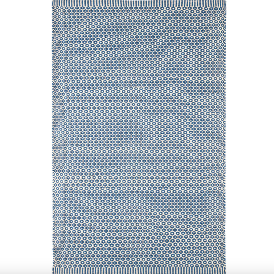 Finn Denim Handwoven Indoor/Outdoor Rug at Home Smith