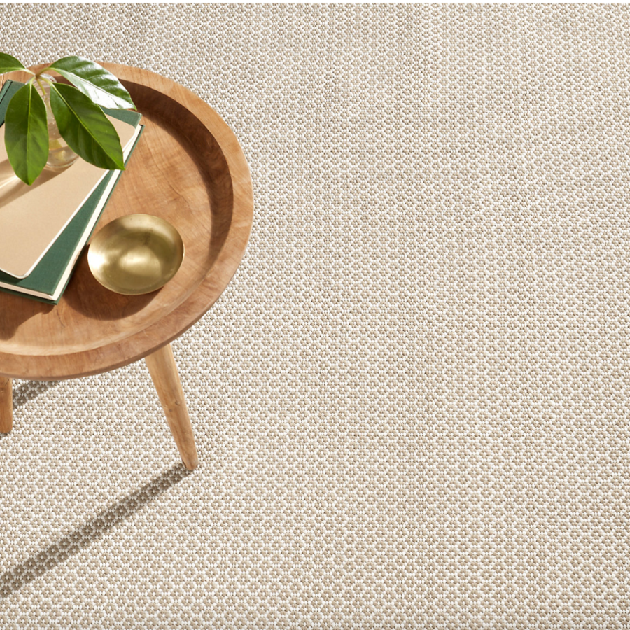 Finn Khaki Handwoven Indoor/Outdoor Rug at Home Smith