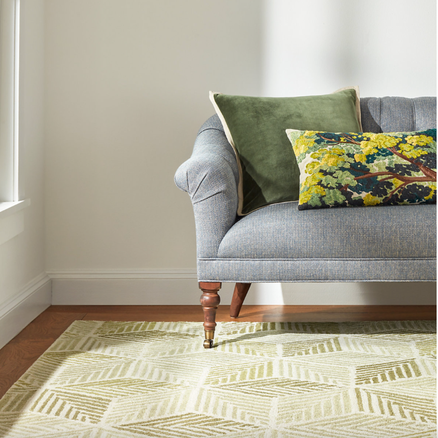 Karari Moss Hand Hooked Wool Rug at Home Smith