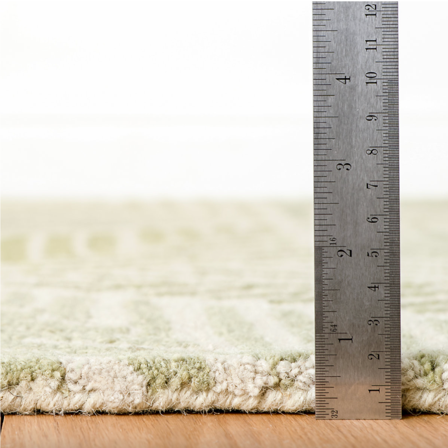 Karari Moss Hand Hooked Wool Rug at Home Smith