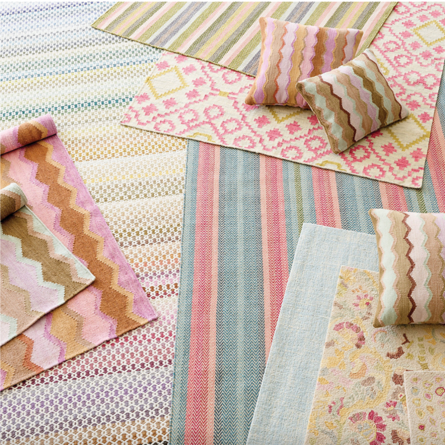 Poppy Multi Handwoven Wool Rug at Home Smith
