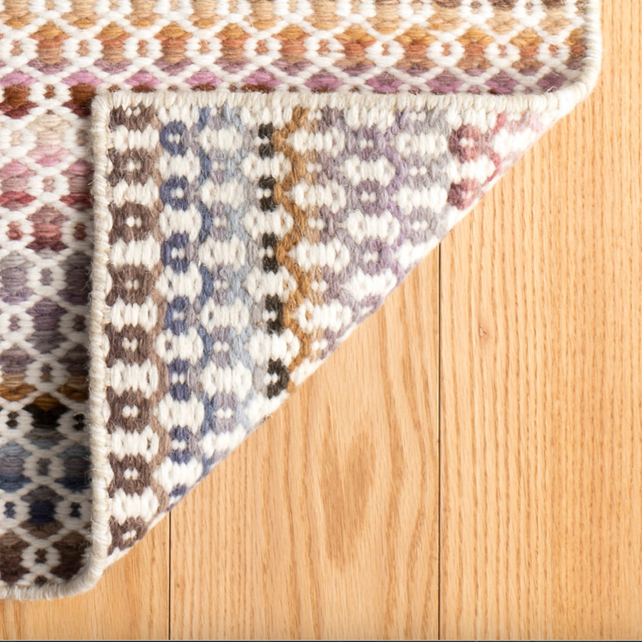 Poppy Multi Handwoven Wool Rug at Home Smith