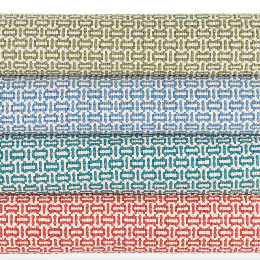 Miss Muffet Paprika Handwoven Cotton Rug at Home Smith