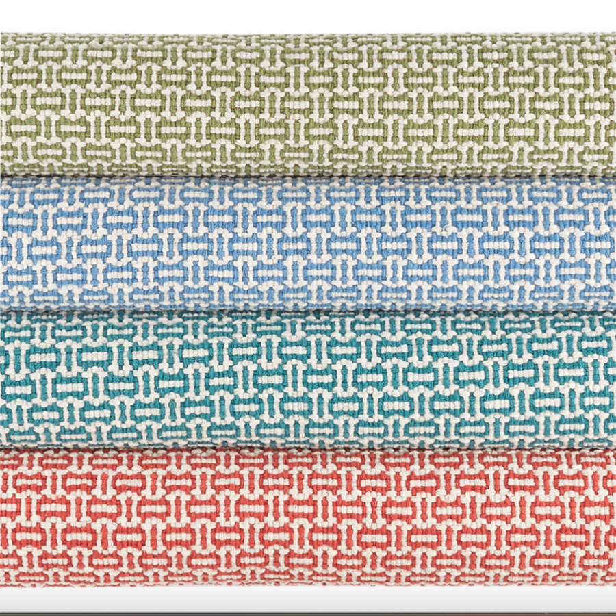 Miss Muffet Teal Handwoven Cotton Rug at Home Smith