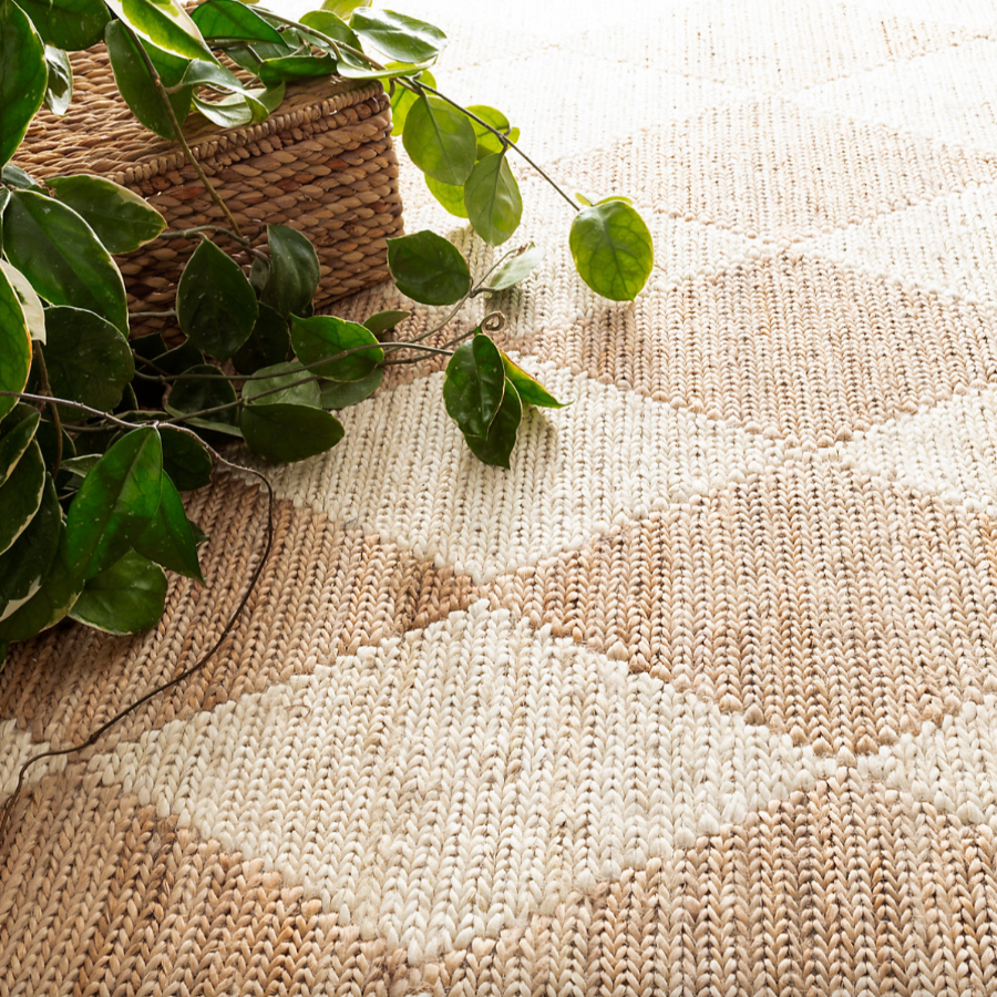 Harwich Natural Handwoven Jute Rug at Home Smith at Home Smith