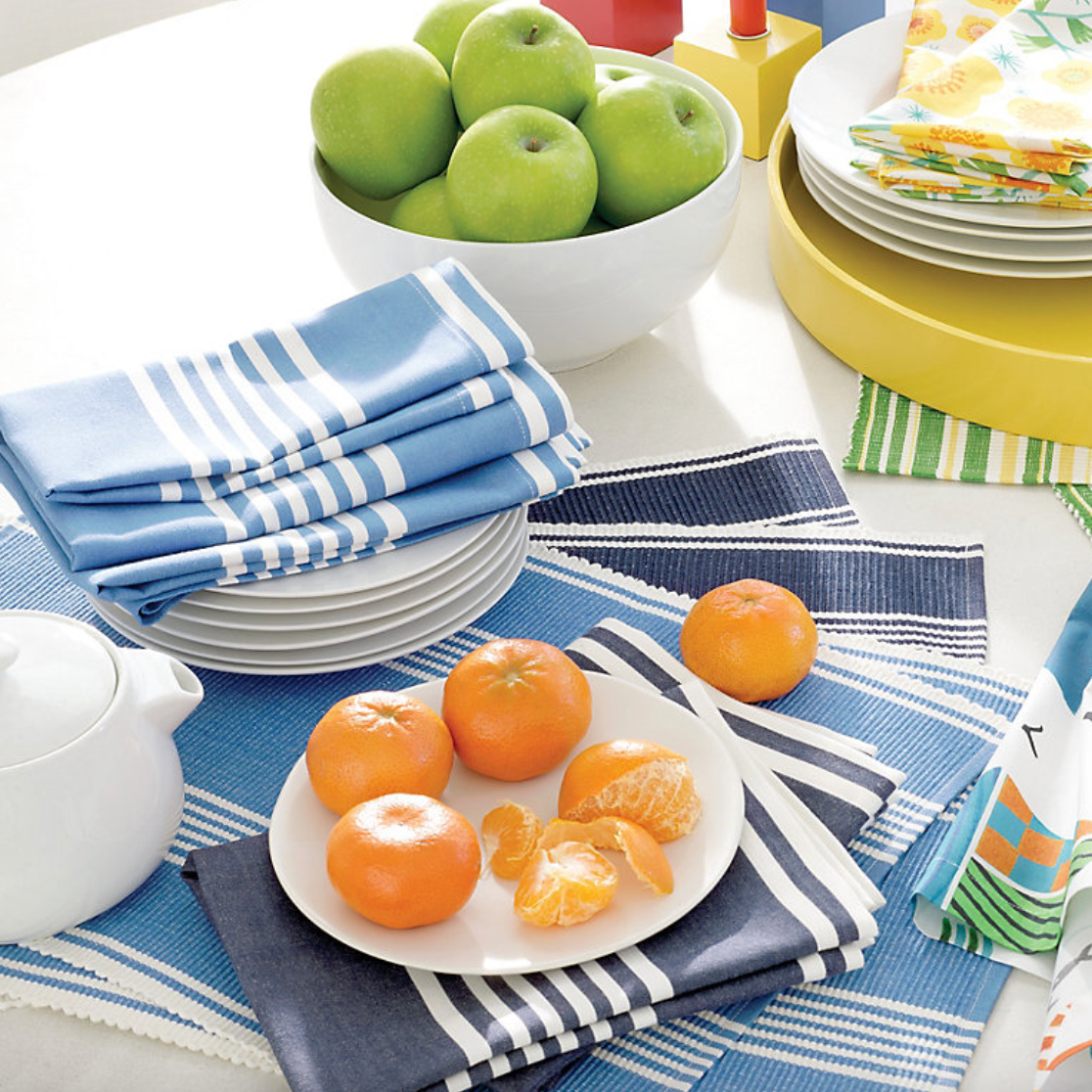 Annie Selke cotton napkin and placemat sets at Home Smith