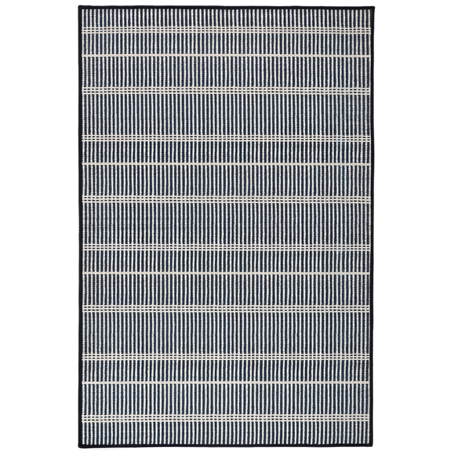 Samson Black Machine Washable Rug at Home Smith