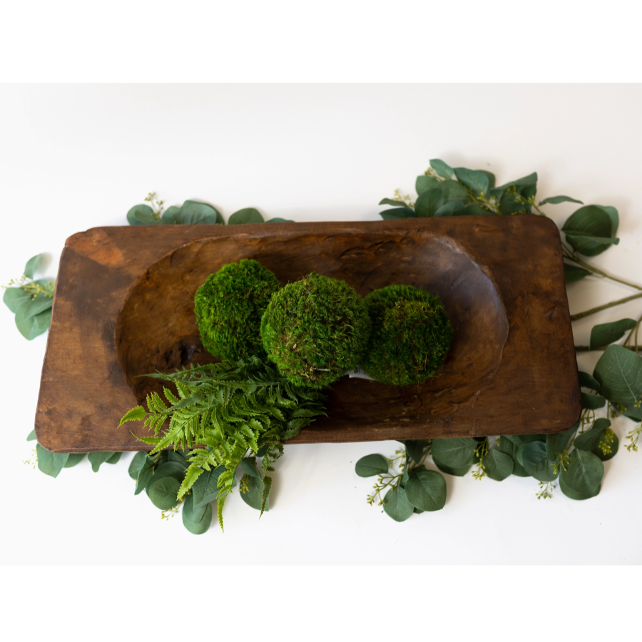 Classic Wooden Dough Bowl at Home Smith