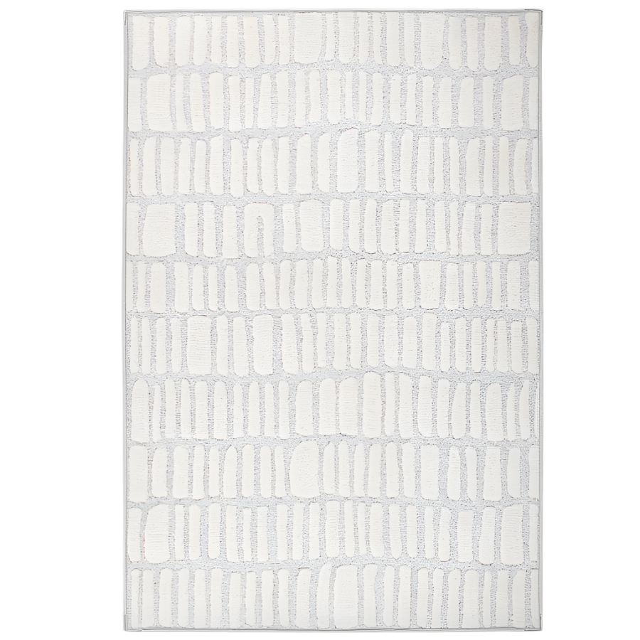 Roark Ivory Machine Washable Rug at Home Smith