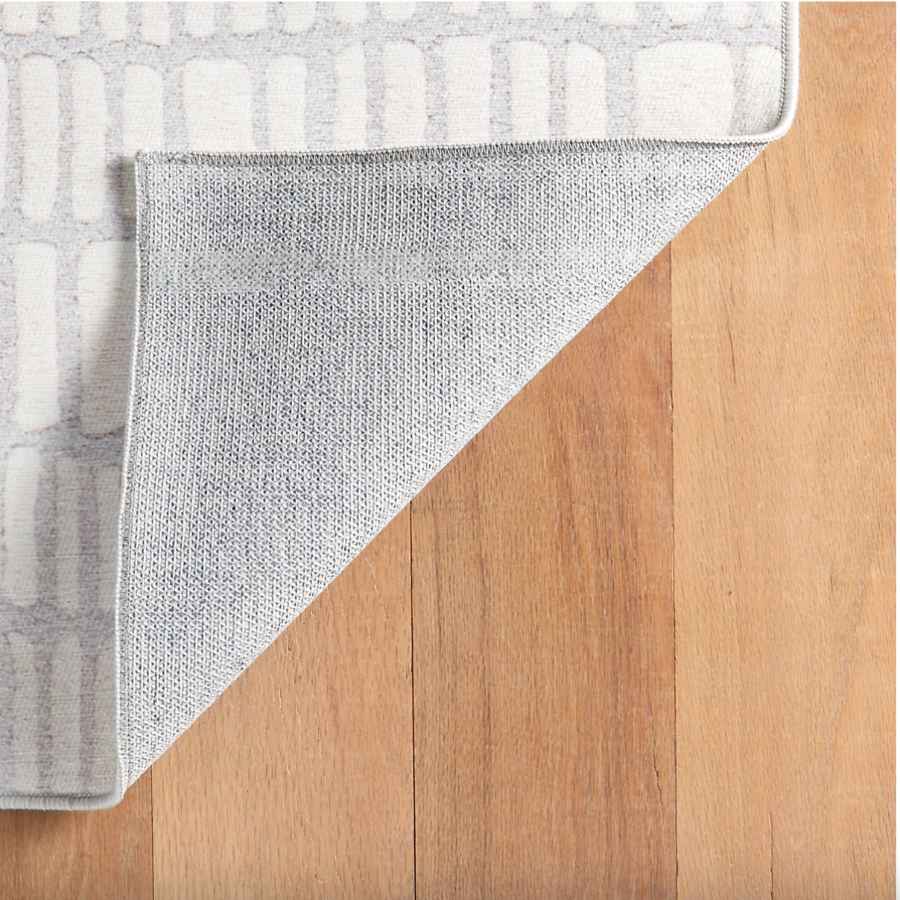Roark Ivory Machine Washable Rug at Home Smith