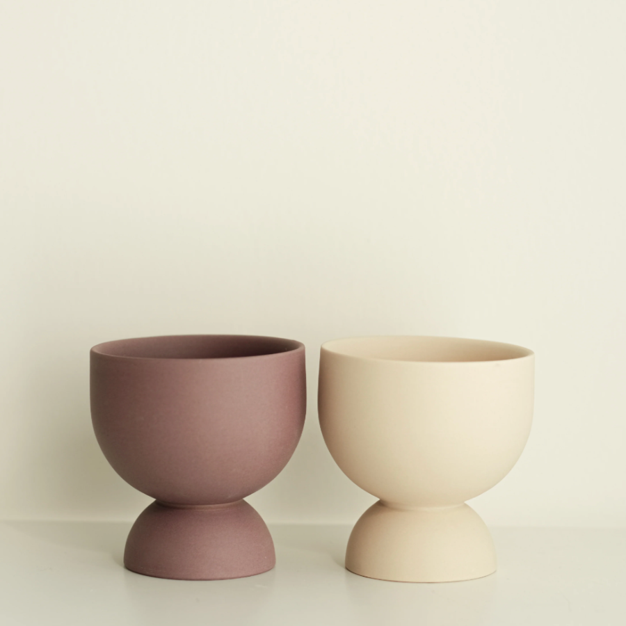 Ceramic Compote Vase at Home Smith
