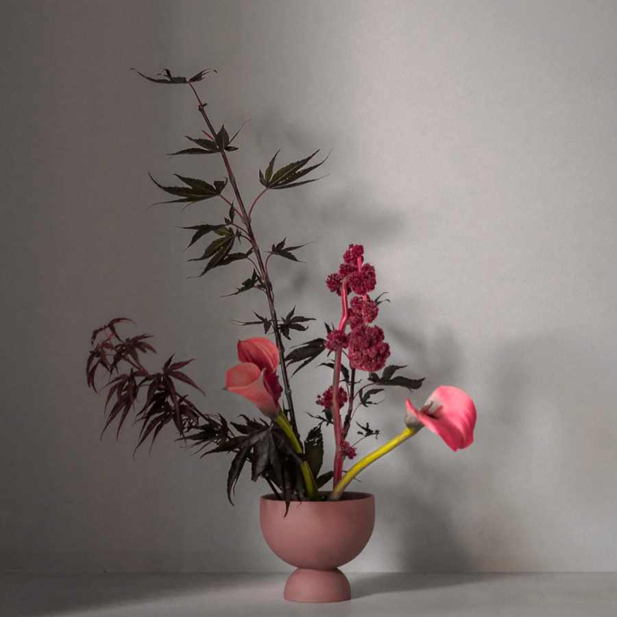 Ceramic Compote Vase at Home Smith