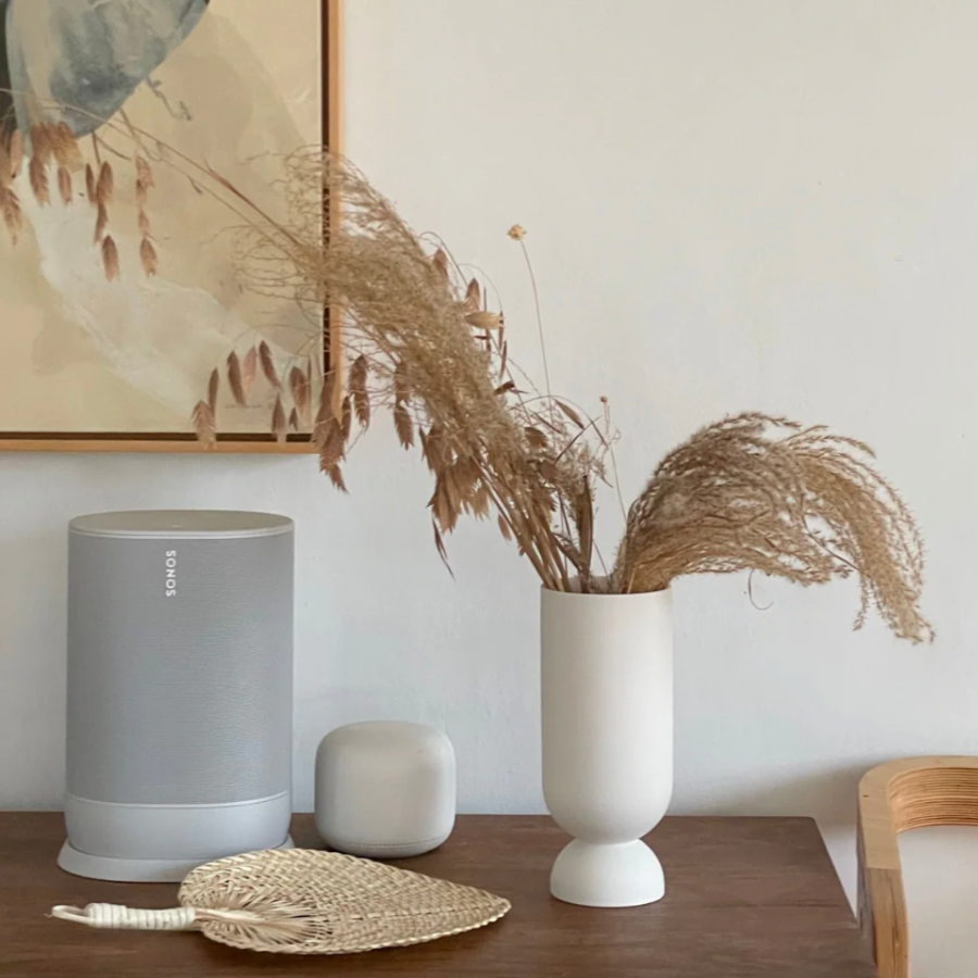 Pedestal Compote Vase at home Smith