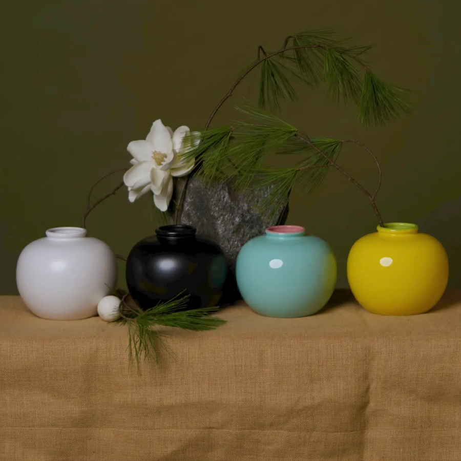 jade ring middle kingdom porcelain vase at Home Smith