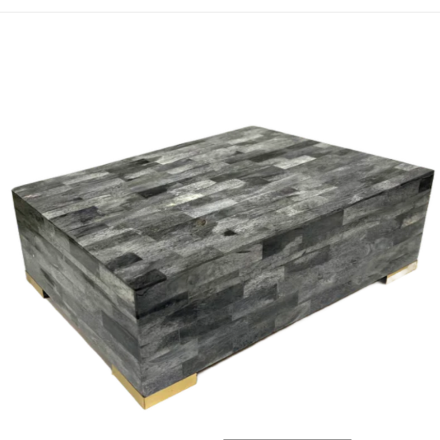 Grey Bone Decorative Box at Home Smith