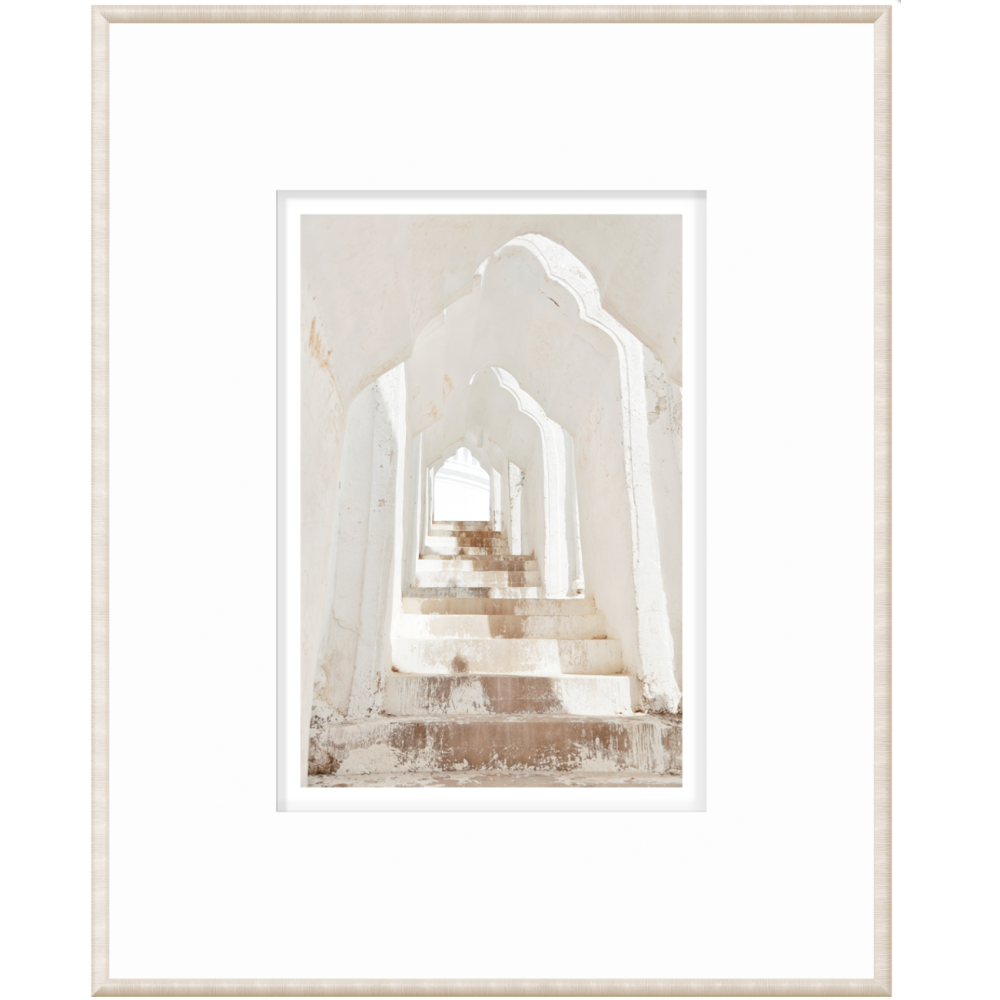 White Pagoda Myanmar from masonry series framed prints at Home Smith