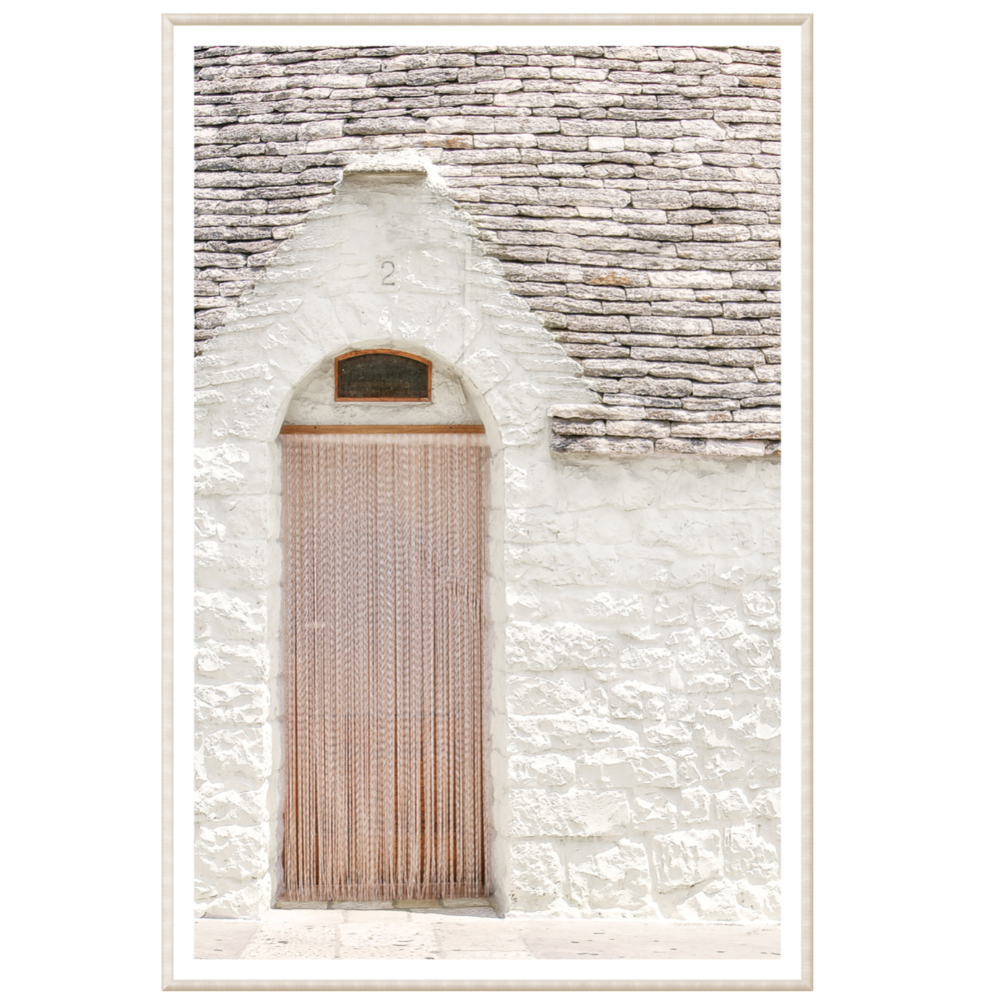 Alberobello framed architectural print masonry series at Home smith