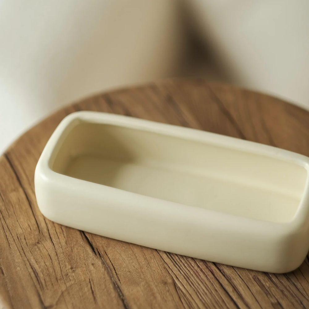 essential rectangular ceramic vase at Home Smith