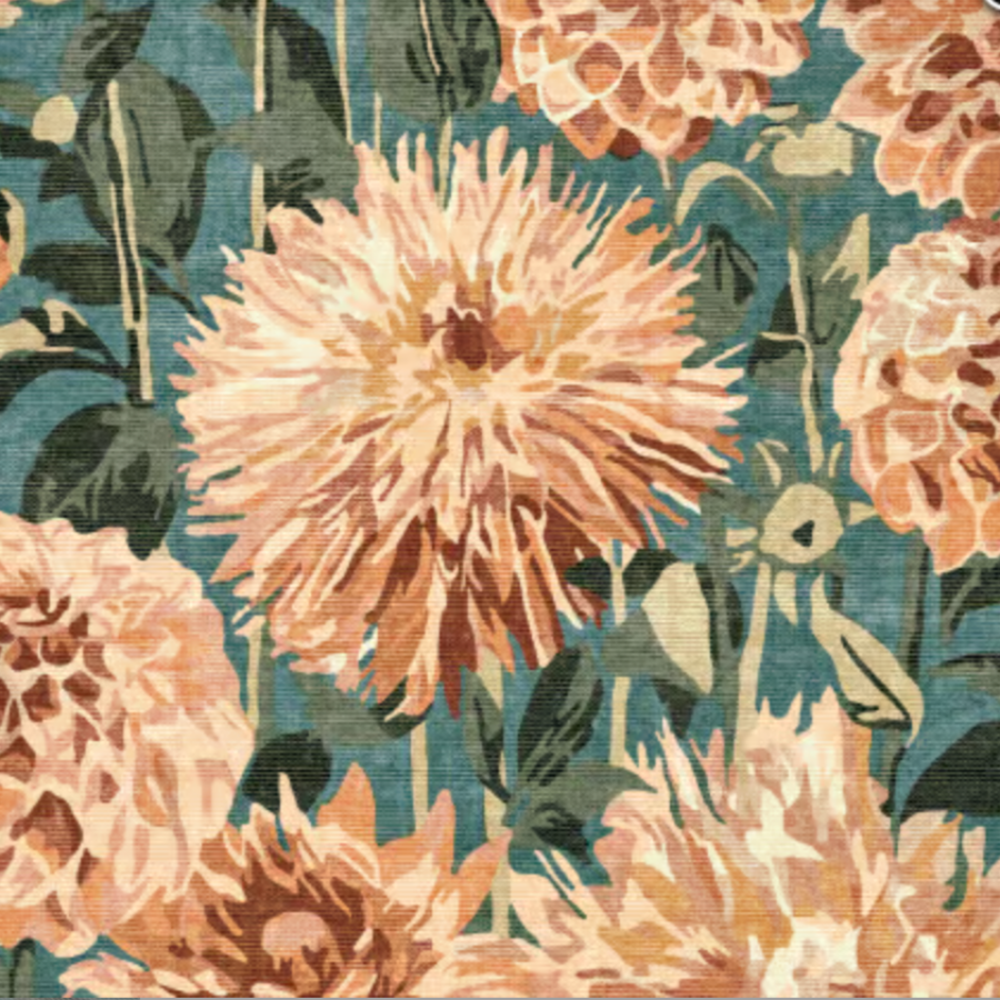 Adama Mums Vinyl Rug at Home Smith