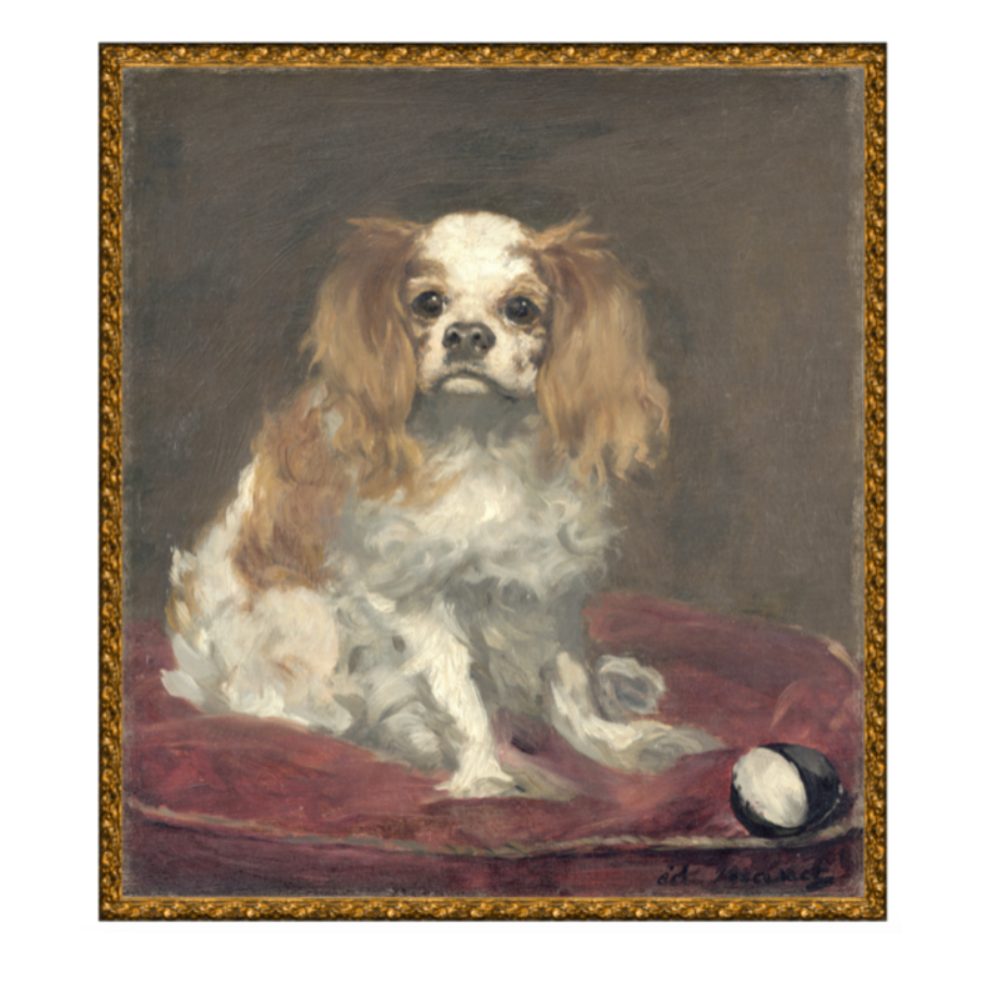A King Charles Spaniel, C.1866 at Home Smith