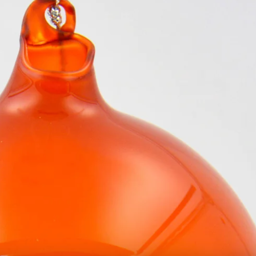 JIm Marvin Bubblegum Ornaments in Persimmon at Home Smith