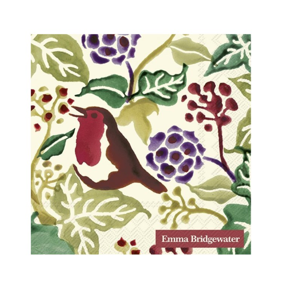 Emma Bridgewater Christmas Ivy paper napkins - luncheon size