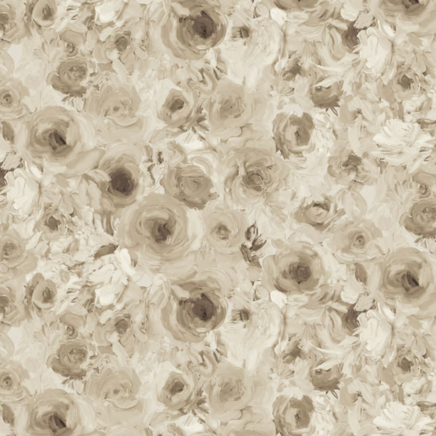 Tan Rose pattern of Adama vinyl mats at Home Smith