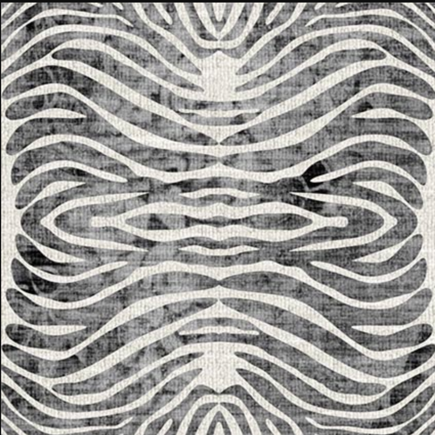 Adama Nairobi Vinyl Mat Rug in Grey at Home Smith