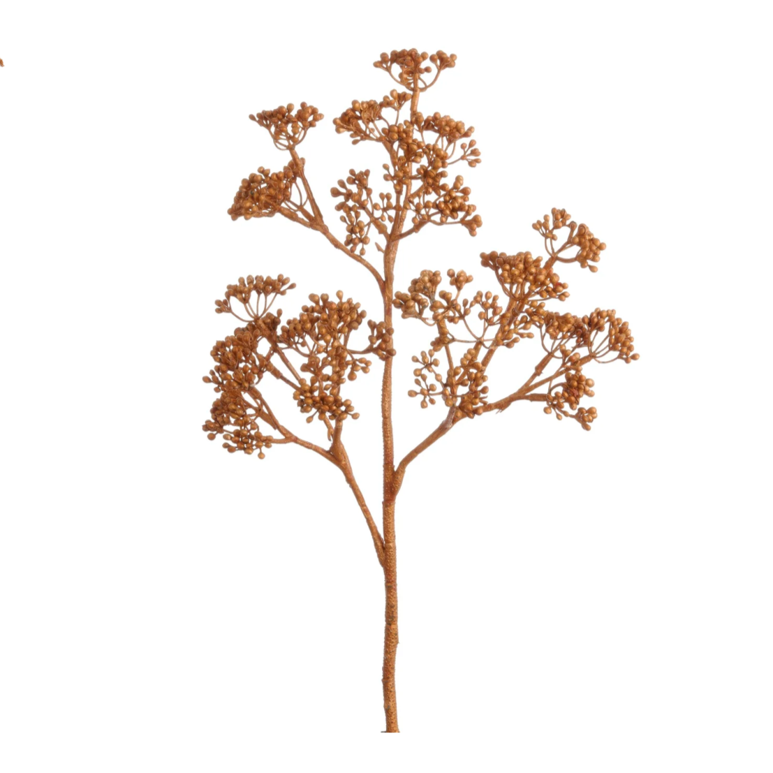 Mini Berry Spray in Antique Gold at Home Smith