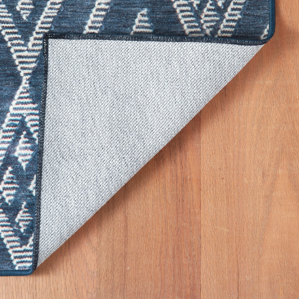 Guthrie Navy Machine Washable Rug