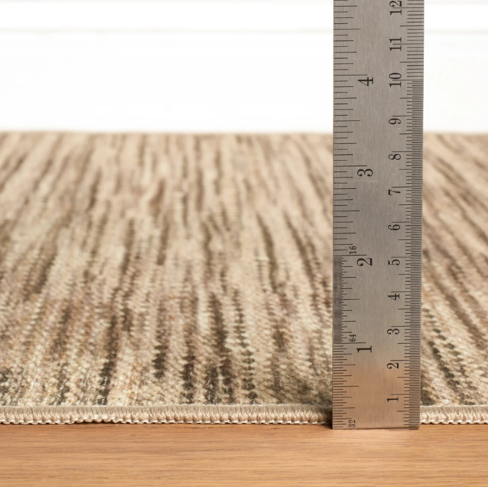 Clay Natural Machine Washable Rug