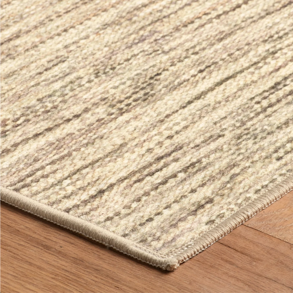 Clay Natural Machine Washable Rug