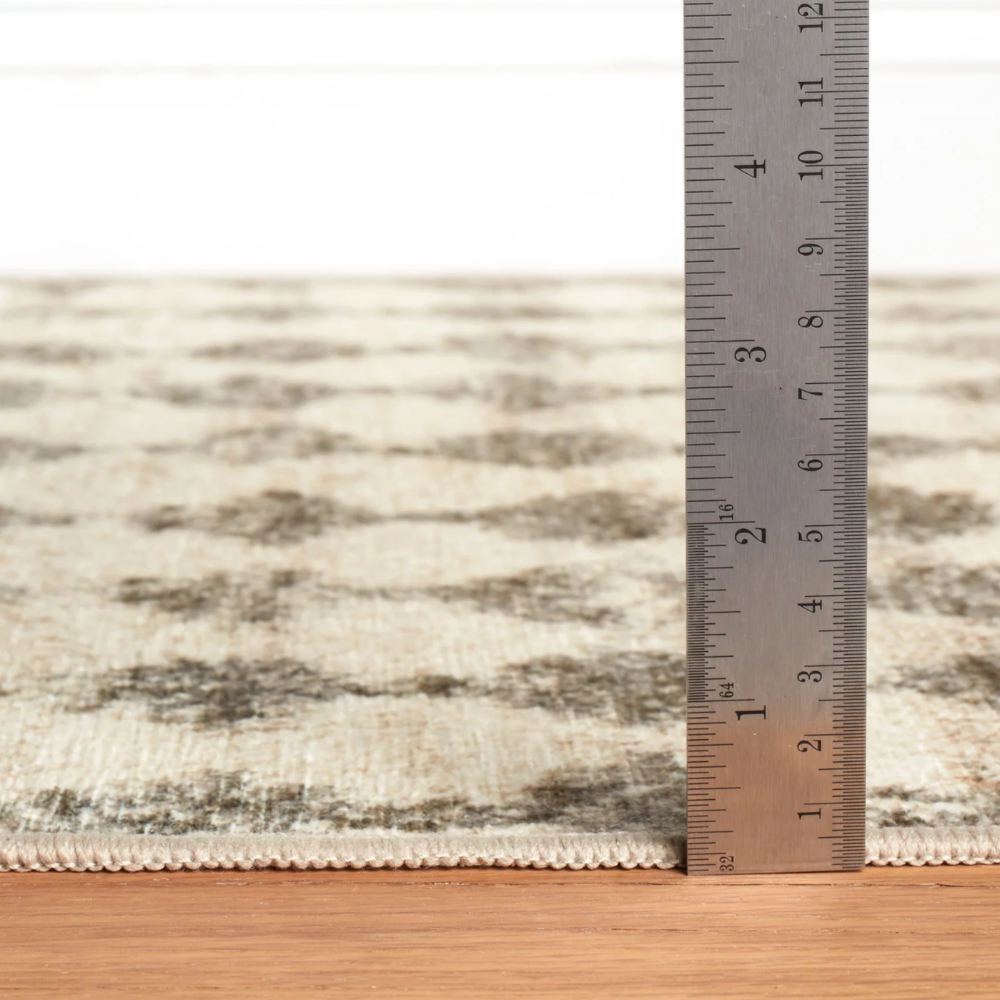 Izzy Grey Machine Washable Rug