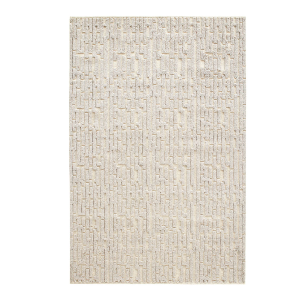 Tapis en laine noué à la main Numa charbon